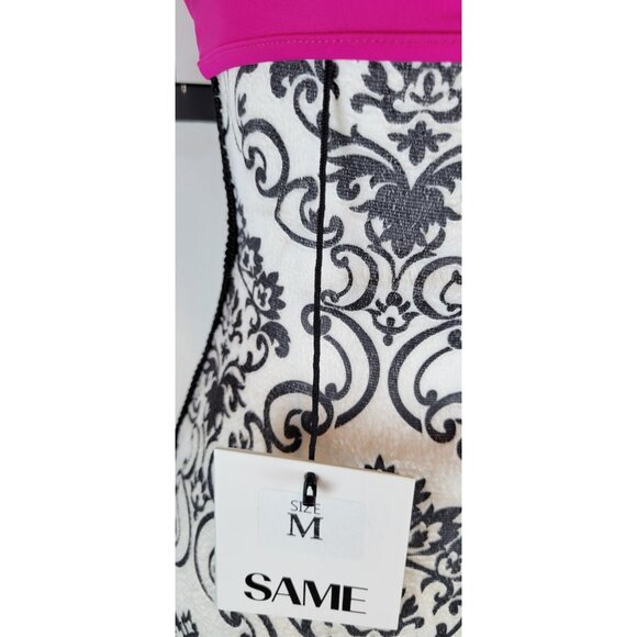 SAME LOS ANGELES Bikiny Top Underwire Double Layer Orange /Fuisha Medium - Picture 8 of 9